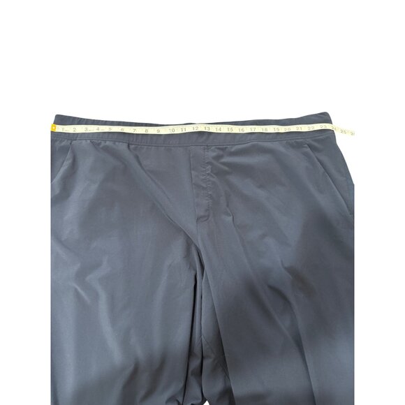 Athleta Brooklyn Ankle Pants Navy Blue Lightweight Pull-On Stretch Women Size 26 - Picture 4 of 8